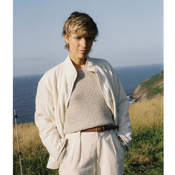 OZMA Lloyd SWEATER | Heather Grey | XS - Picture 5 of 9